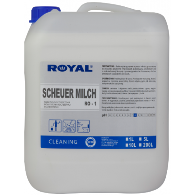 Mleczko do czyszczenia i polerowania Scheuer Milch 5 l